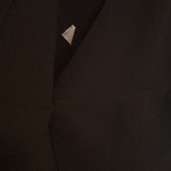 Evan-Picone Black Wrap Dress - 10P - Picture 10 of 10